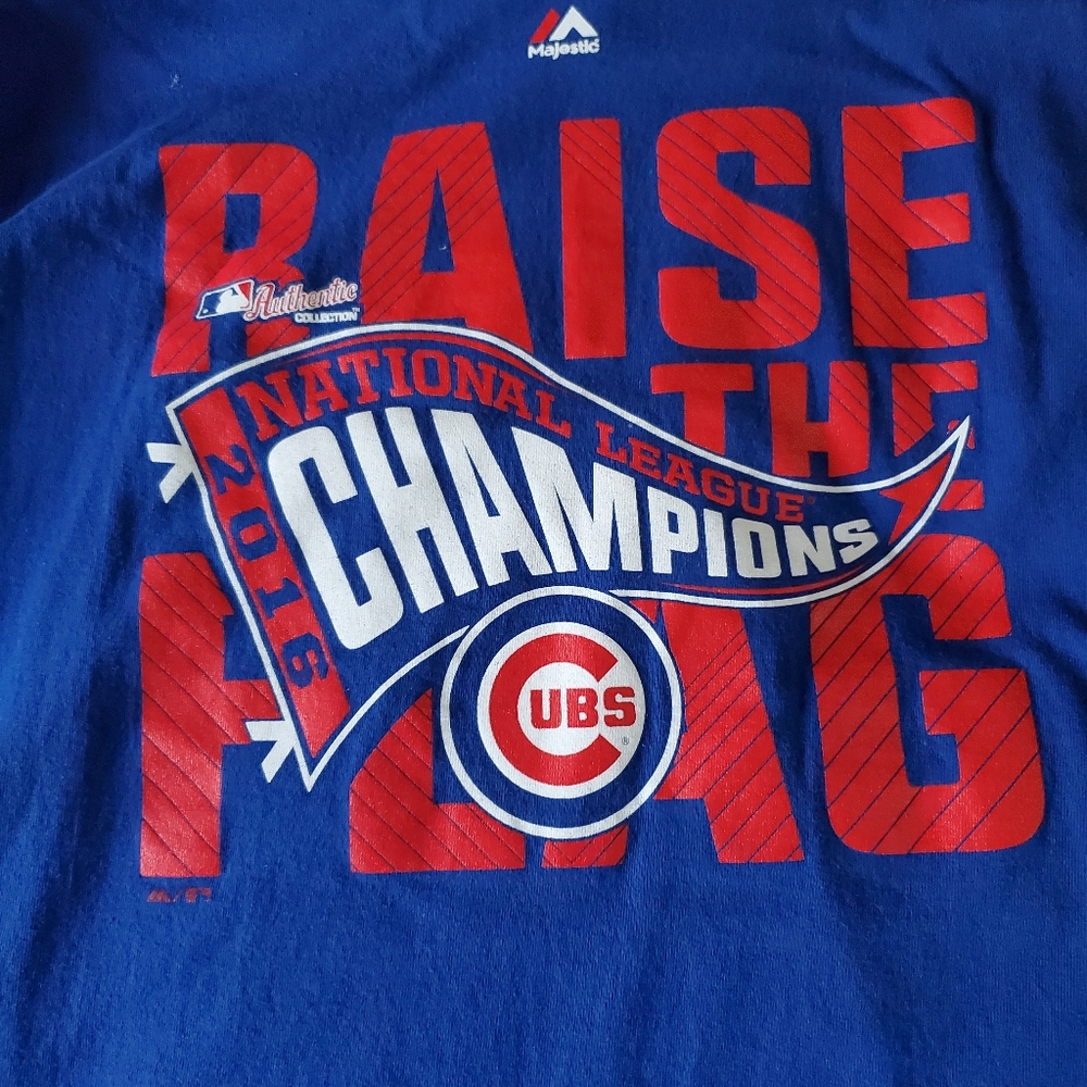Chicago Cubbies National Championship shirt long sleeve.
